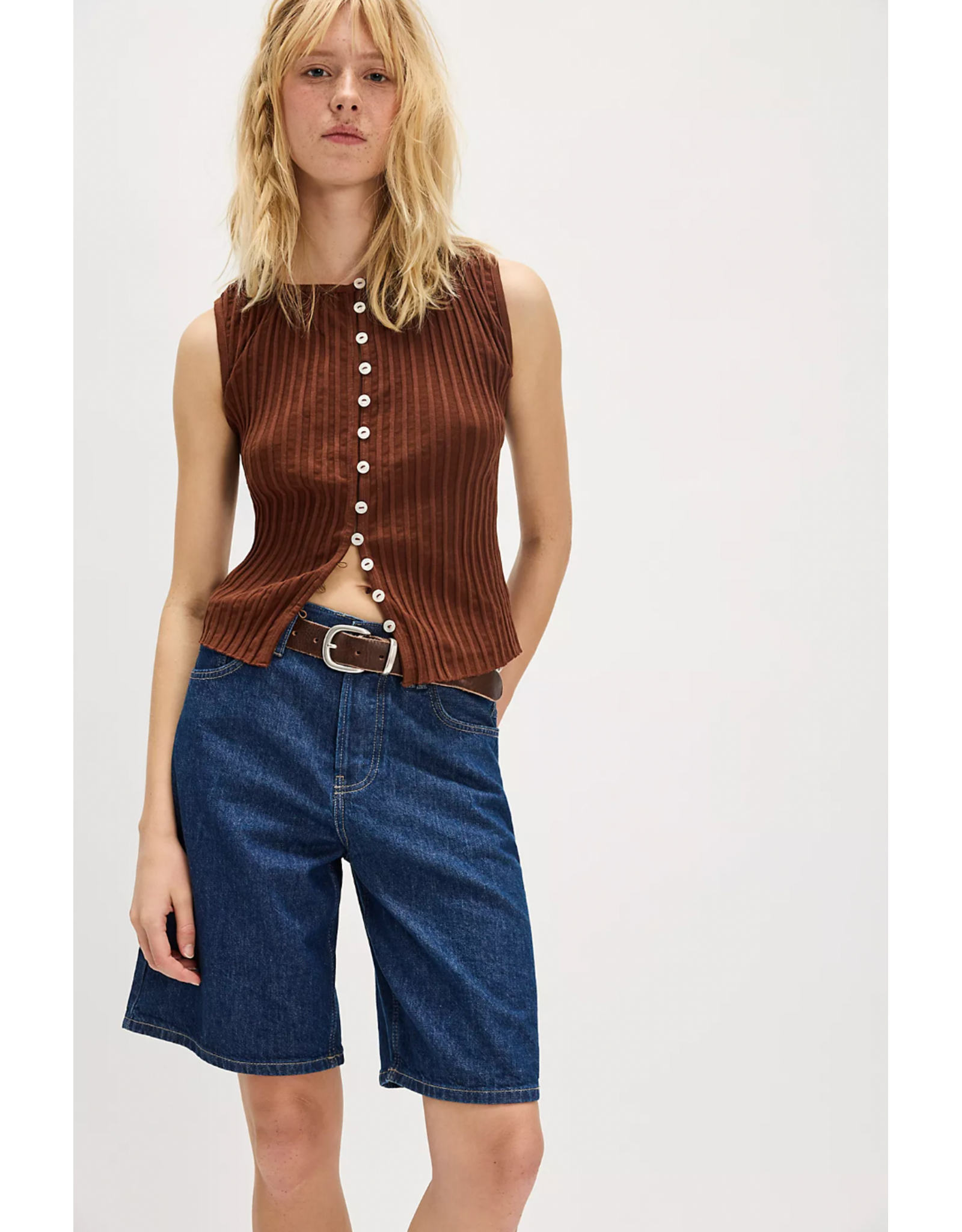 Free people Free People - Tilly Vest (Honey Bronze)