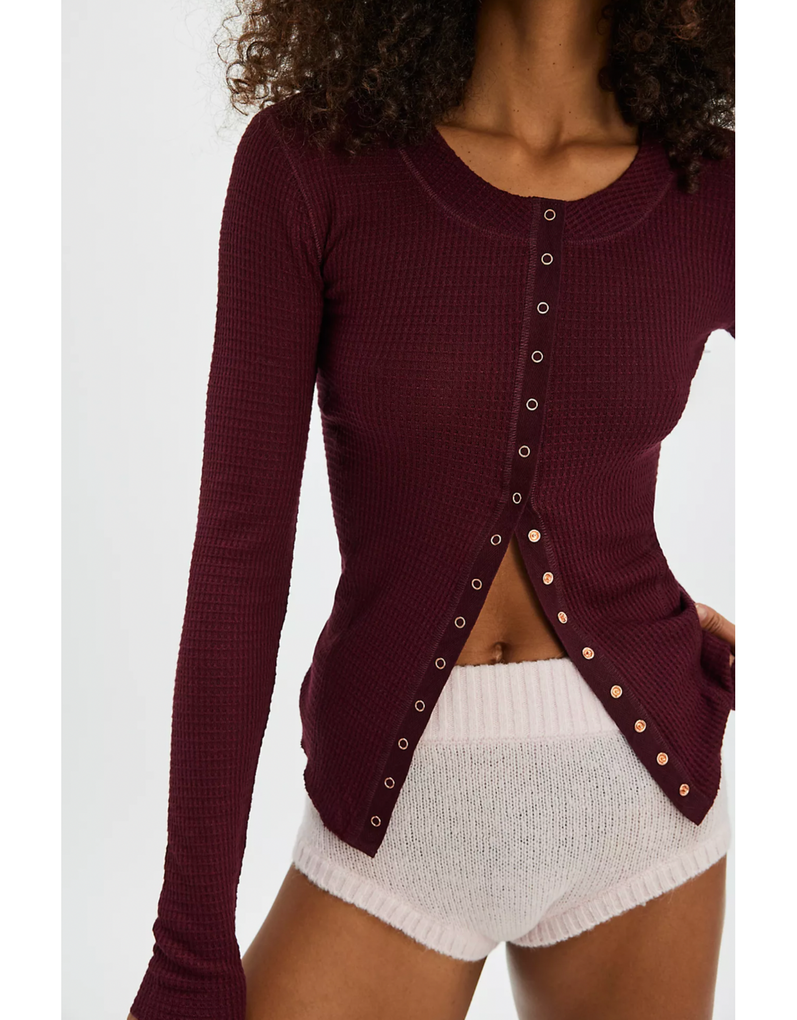 Free people Free People - Going Places Cardi (Acai)