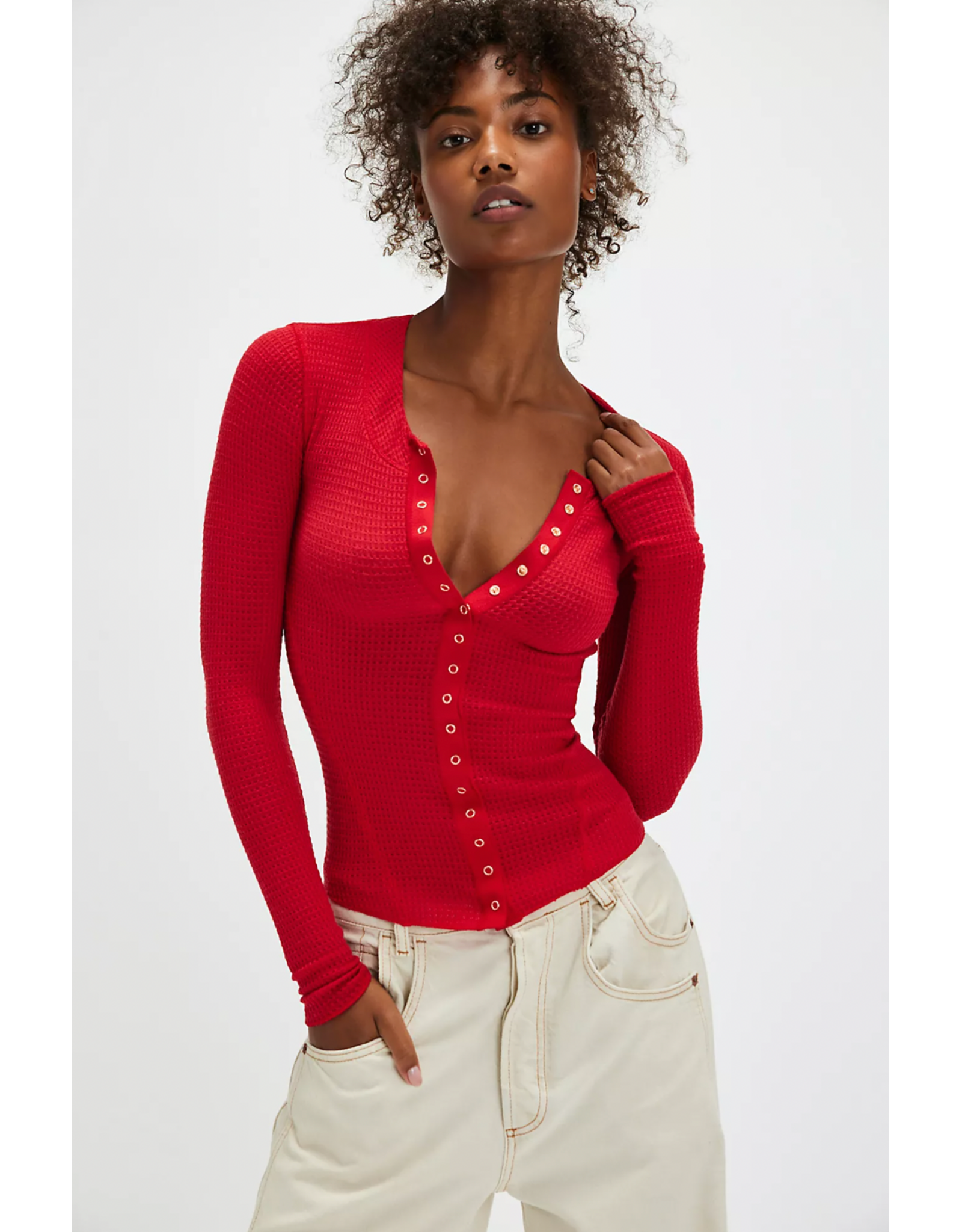 Free people Free People - Going Places Cardi (Cherry Crush)