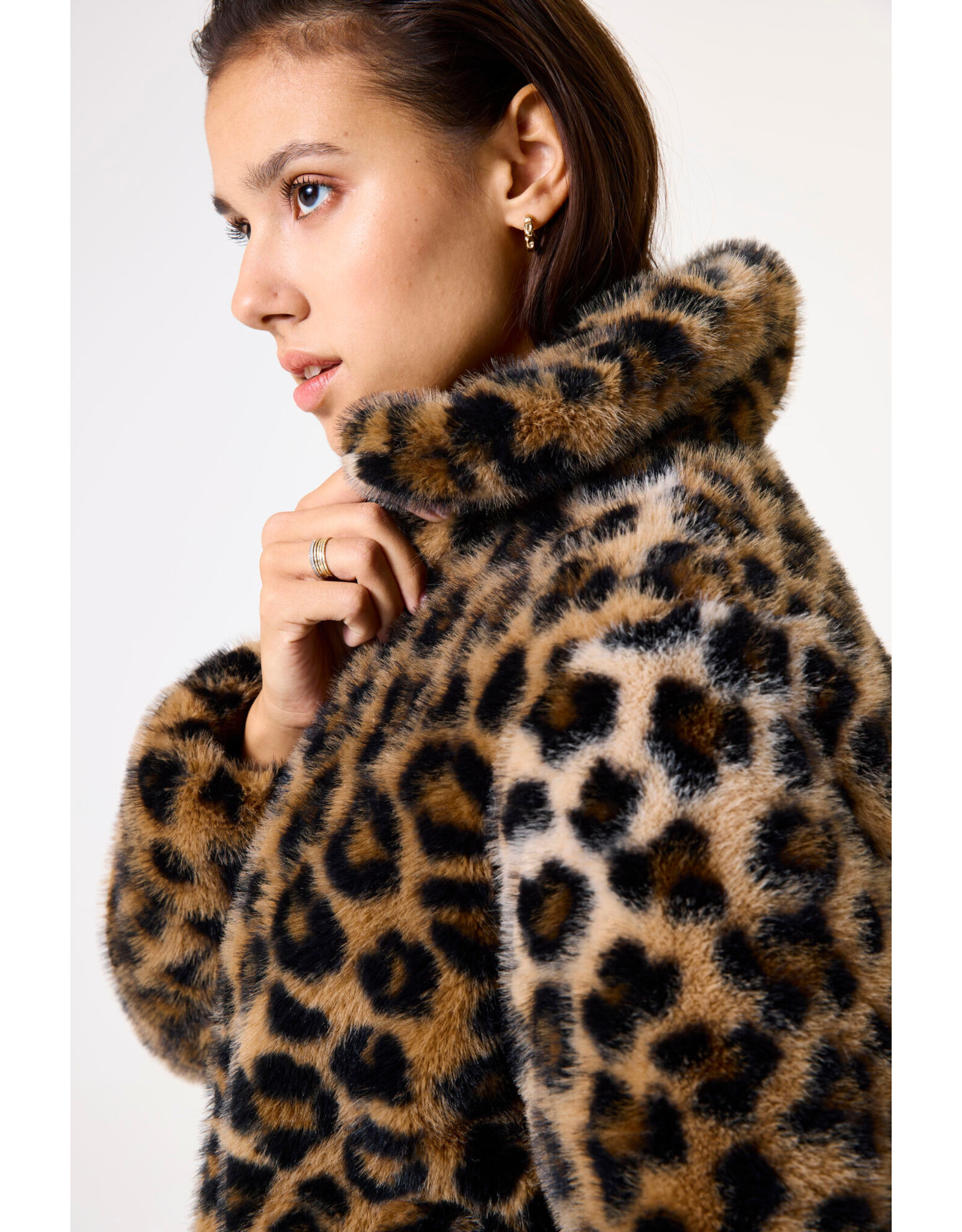Garcia Garcia - Faux Fur Jacket (Leopard)