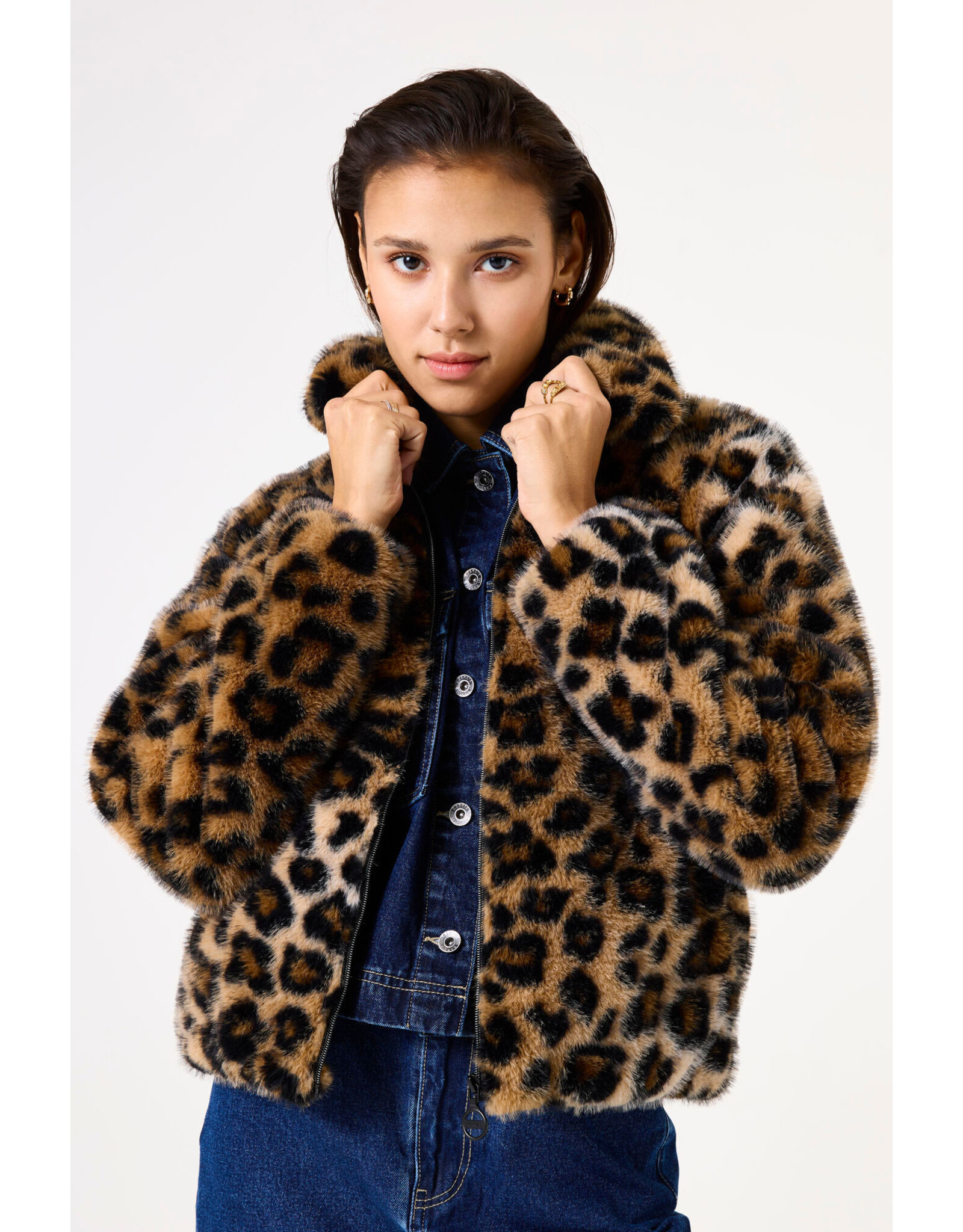 Garcia Garcia - Faux Fur Jacket (Leopard)