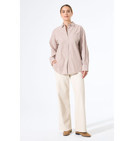 Garcia Garcia - Striped Button Up Blouse (Off White)