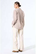 Garcia Garcia - Striped Button Up Blouse (Off White)