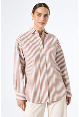 Garcia Garcia - Striped Button Up Blouse (Off White)