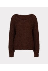 EsQualo Esqualo - Eyelash Sweater (Chocolate Brown)