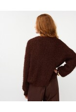 EsQualo Esqualo - Eyelash Sweater (Chocolate Brown)