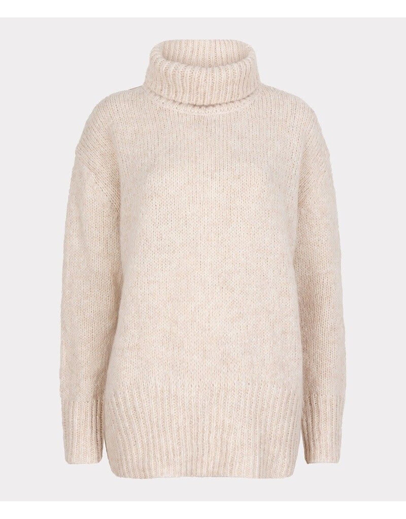EsQualo Esqualo - Turtleneck Sweater (Light Sand)
