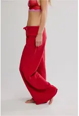 Free people Free People - Staycation Lounge Pants (Deep Cherry)