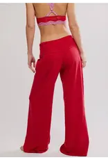 Free people Free People - Staycation Lounge Pants (Deep Cherry)