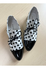 Django and Juliette Django & Juliette - Kotty (Blk - White & Blk Spot Patent Leather) Django and Juliette Django & Juliette - Kotty (Blk - White & Blk Spot Patent Leather)