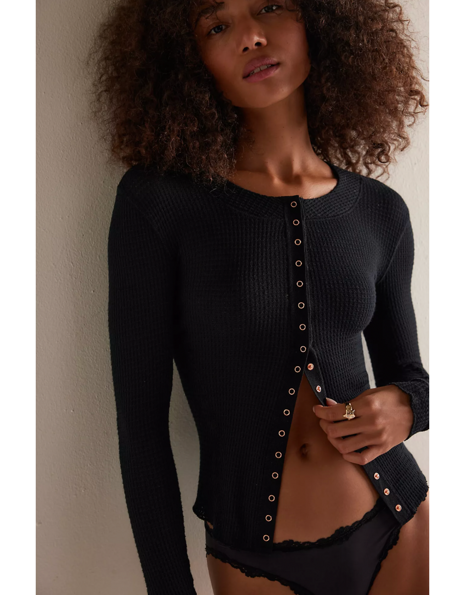 Free people Free People - Going Places Cardi (Black)