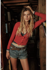 Free people Free People - Going Places Cardi (Cherry Crush)