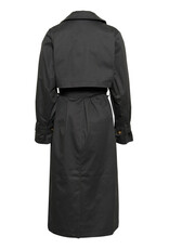 Kaffe Kaffe - Patricia Trench Coat (Black Oyster)