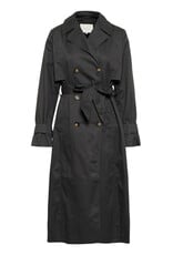 Kaffe Kaffe - Patricia Trench Coat (Black Oyster)