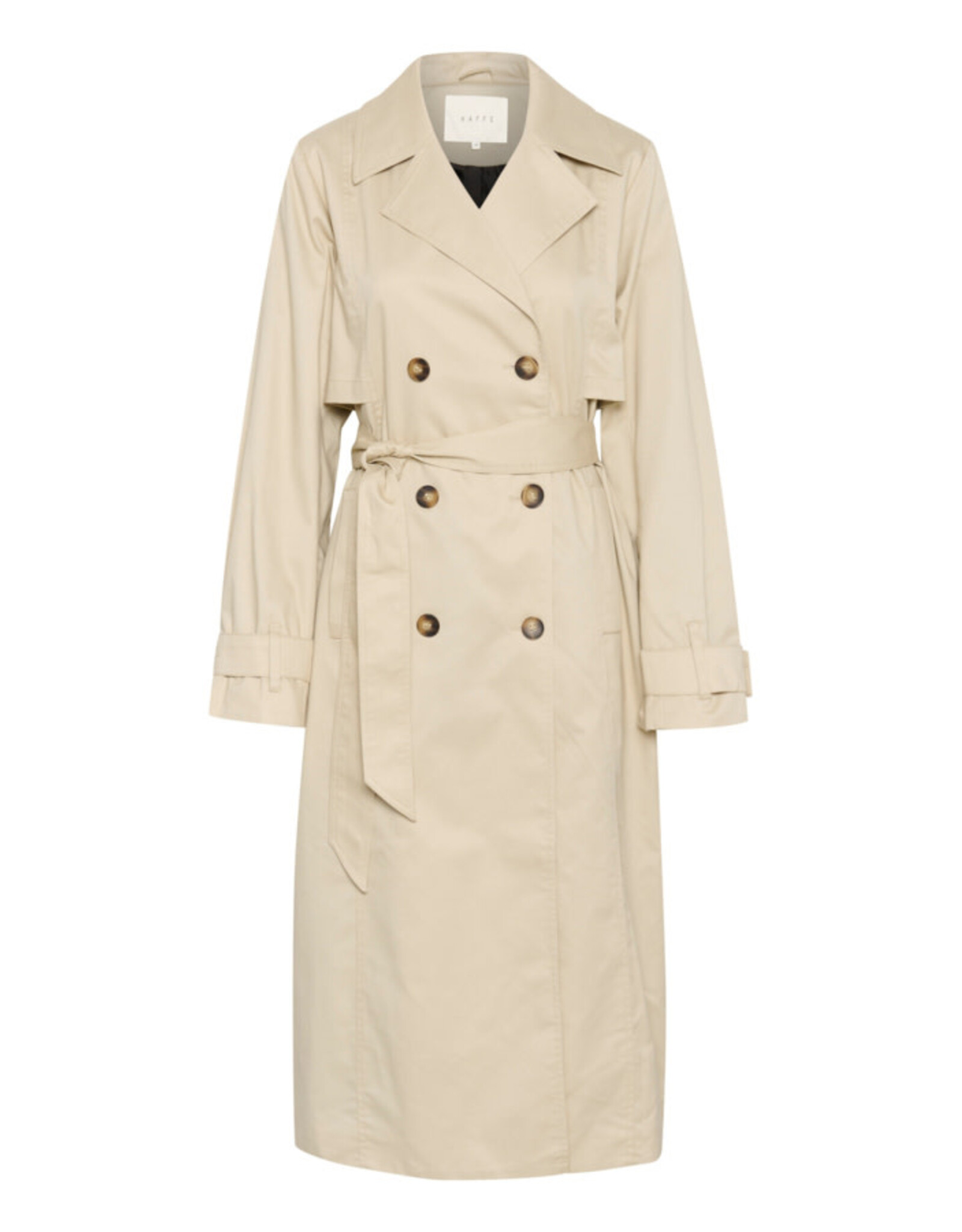 Kaffe Kaffe - Patricia Trench Coat (Feather Grey)