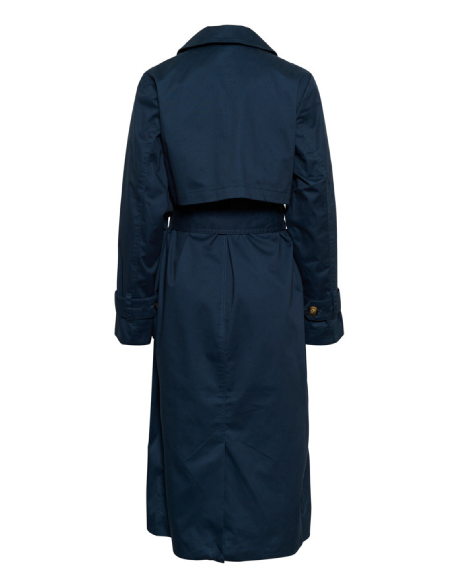 Kaffe Kaffe - Patricia Trench Coat (Midnight Marine)