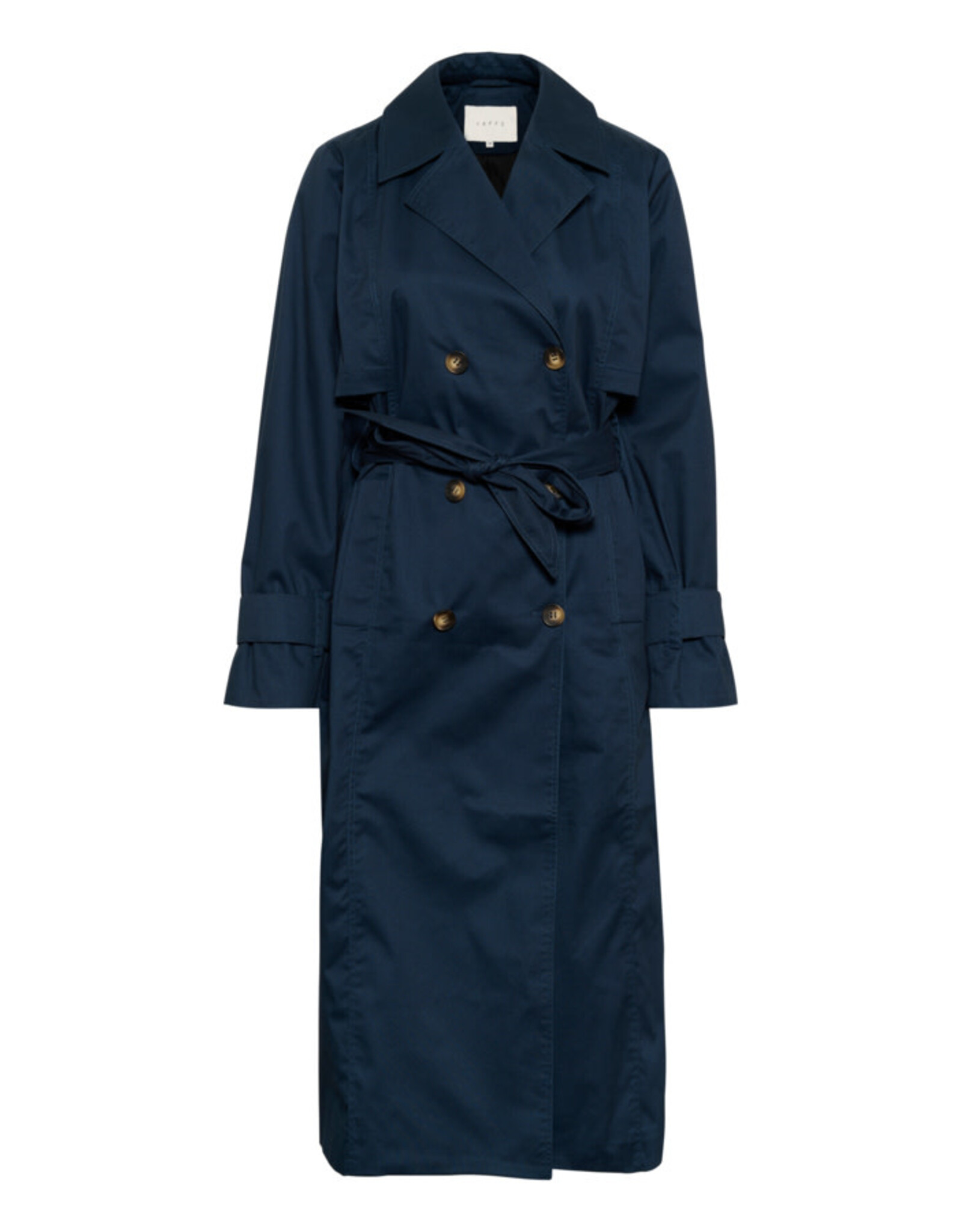 Kaffe Kaffe - Patricia Trench Coat (Midnight Marine)