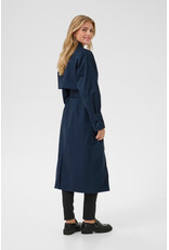 Kaffe Kaffe - Patricia Trench Coat (Midnight Marine)