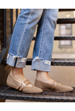 Dolce Vita Dolce Vita - Baylee Perforated Suede Flat (Pecan)