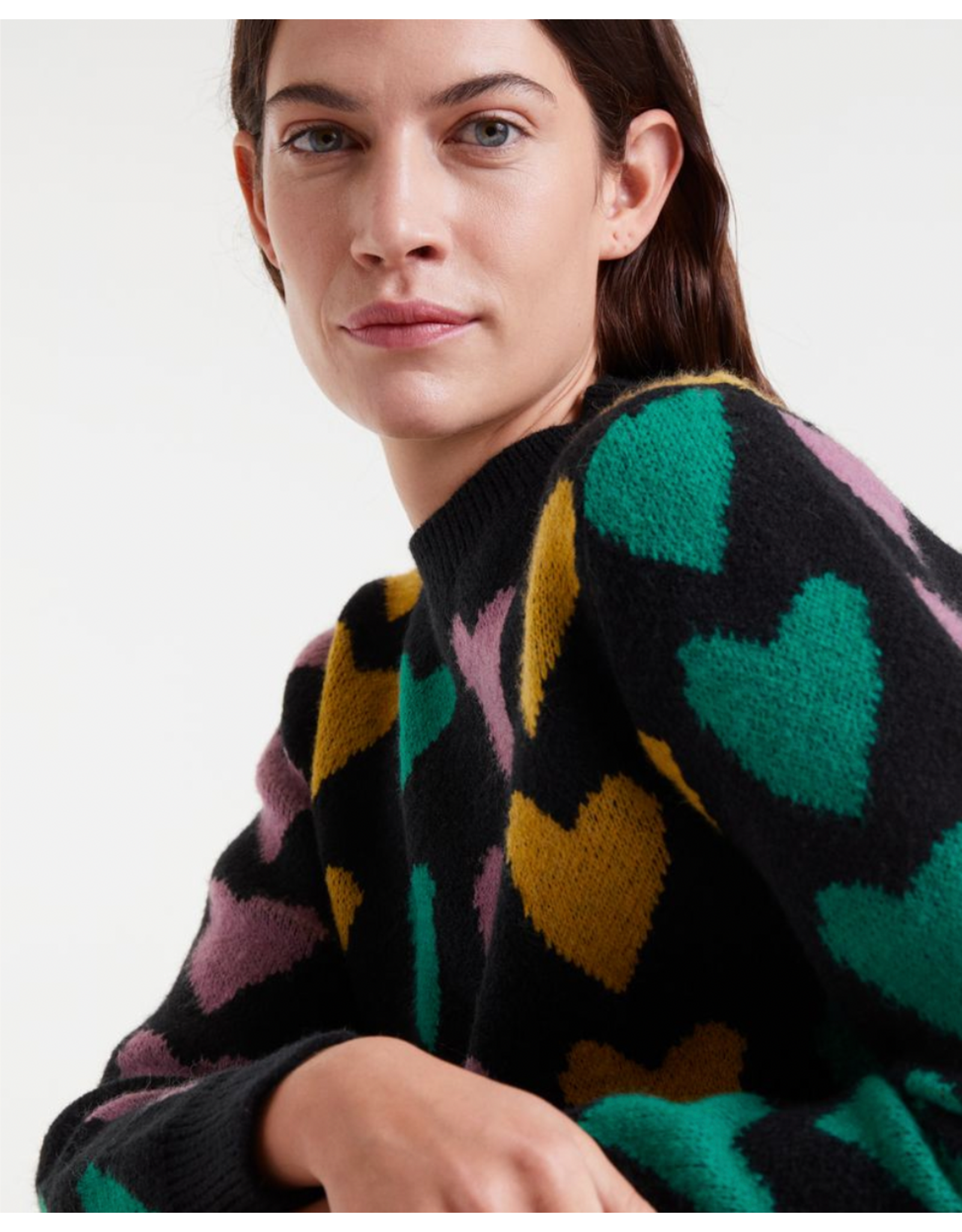 Compania Fantastica Compania Fantastica - Cupido Lines Jumper Jacquard