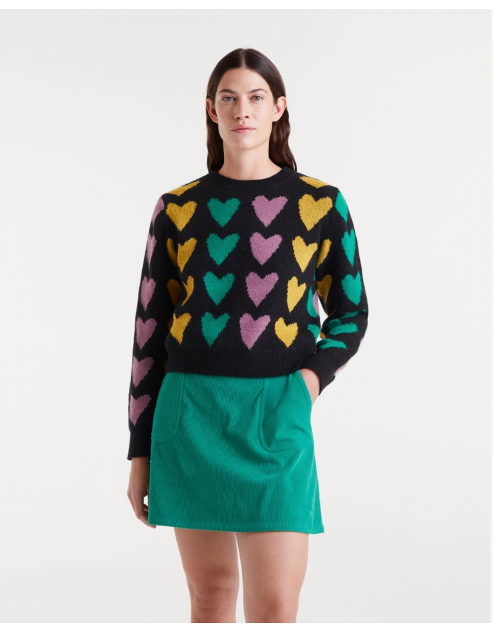 Compania Fantastica Compania Fantastica - Cupido Lines Jumper Jacquard