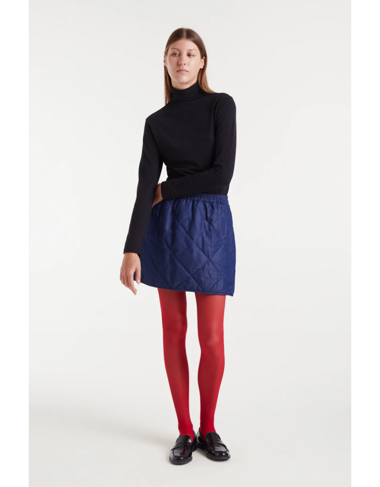 Compania Fantastica Compania Fantastica - Quilted Skirt (Blue)