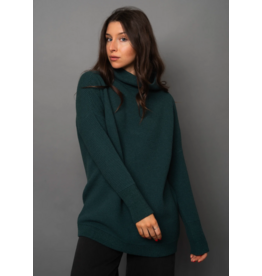RD Style RD Style - Nancy ottoman mock neck sweater (Dark Green)