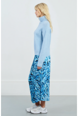 Molly Bracken Molly Bracken -  Oversized Turtleneck Sweater (Light Blue)