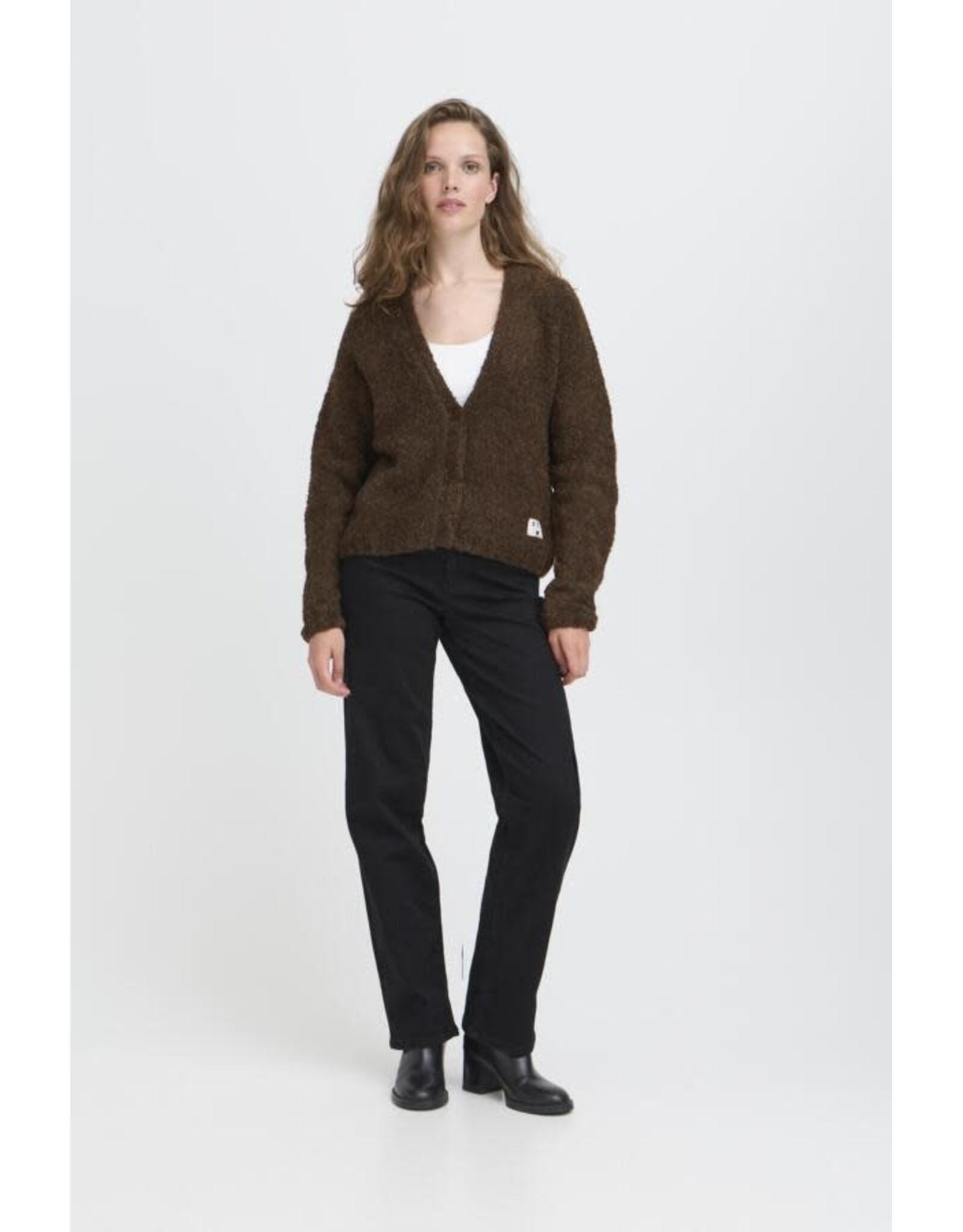 ICHI ICHI - Blarisa Cardigan (Coffee Bean)