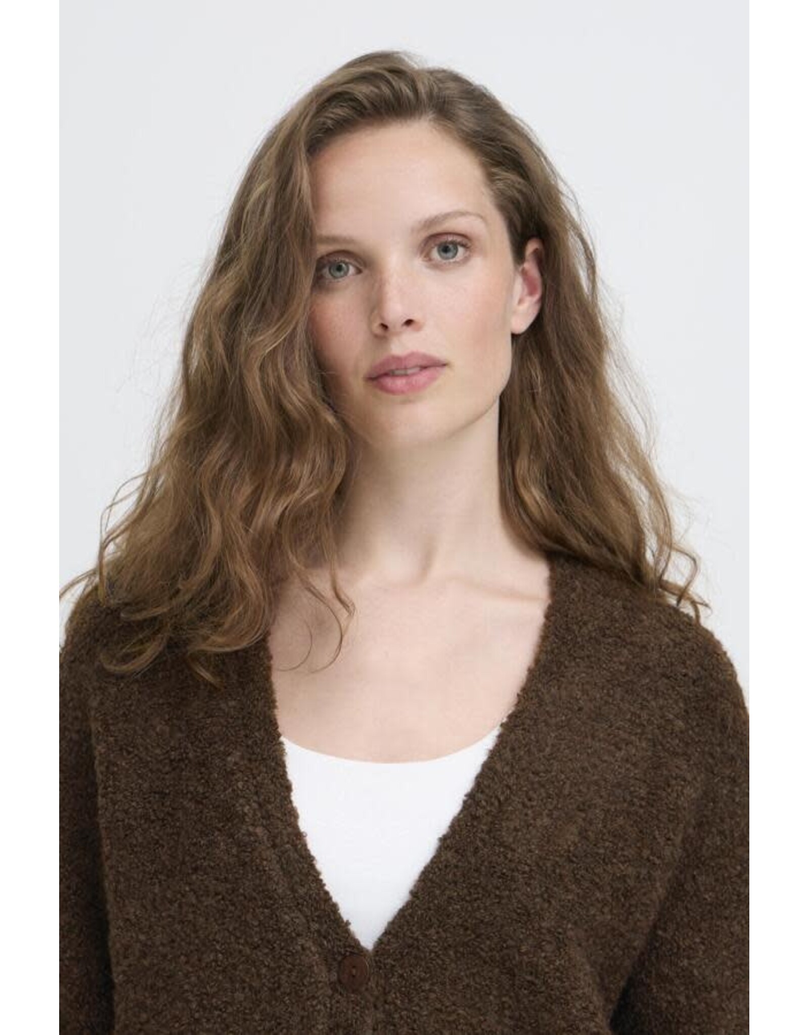 ICHI ICHI - Blarisa Cardigan (Coffee Bean)