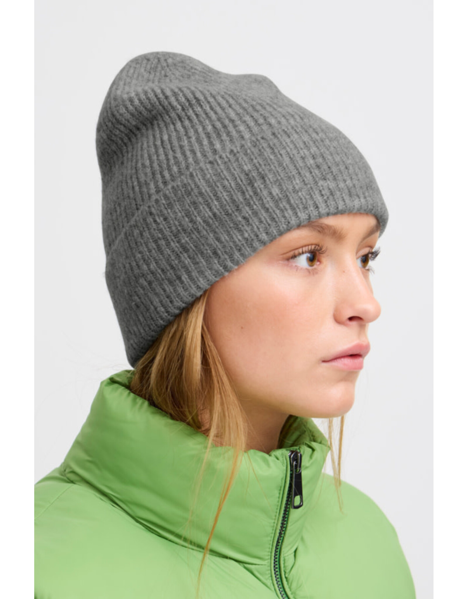ICHI ICHI - Ivo Beanie (Light grey)