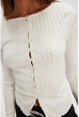 Free people Free People - Tilly Long-Sleeve Cardi (Ivory)
