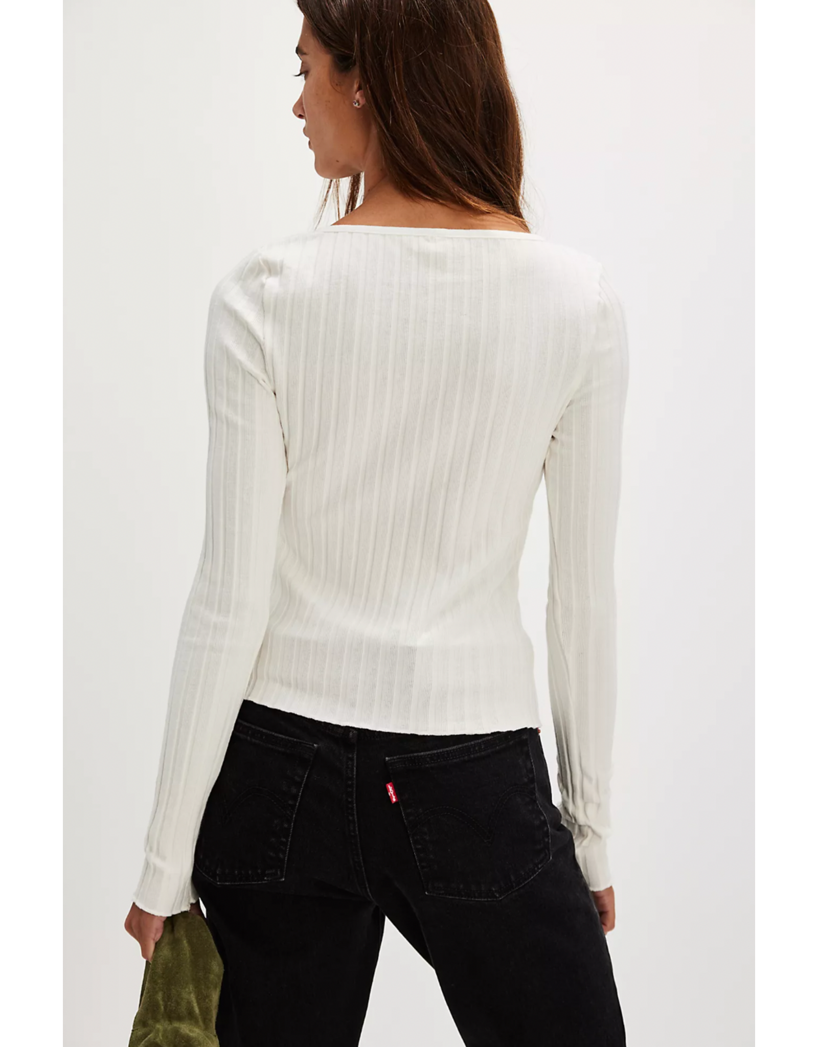 Free people Free People - Tilly Long-Sleeve Cardi (Ivory)