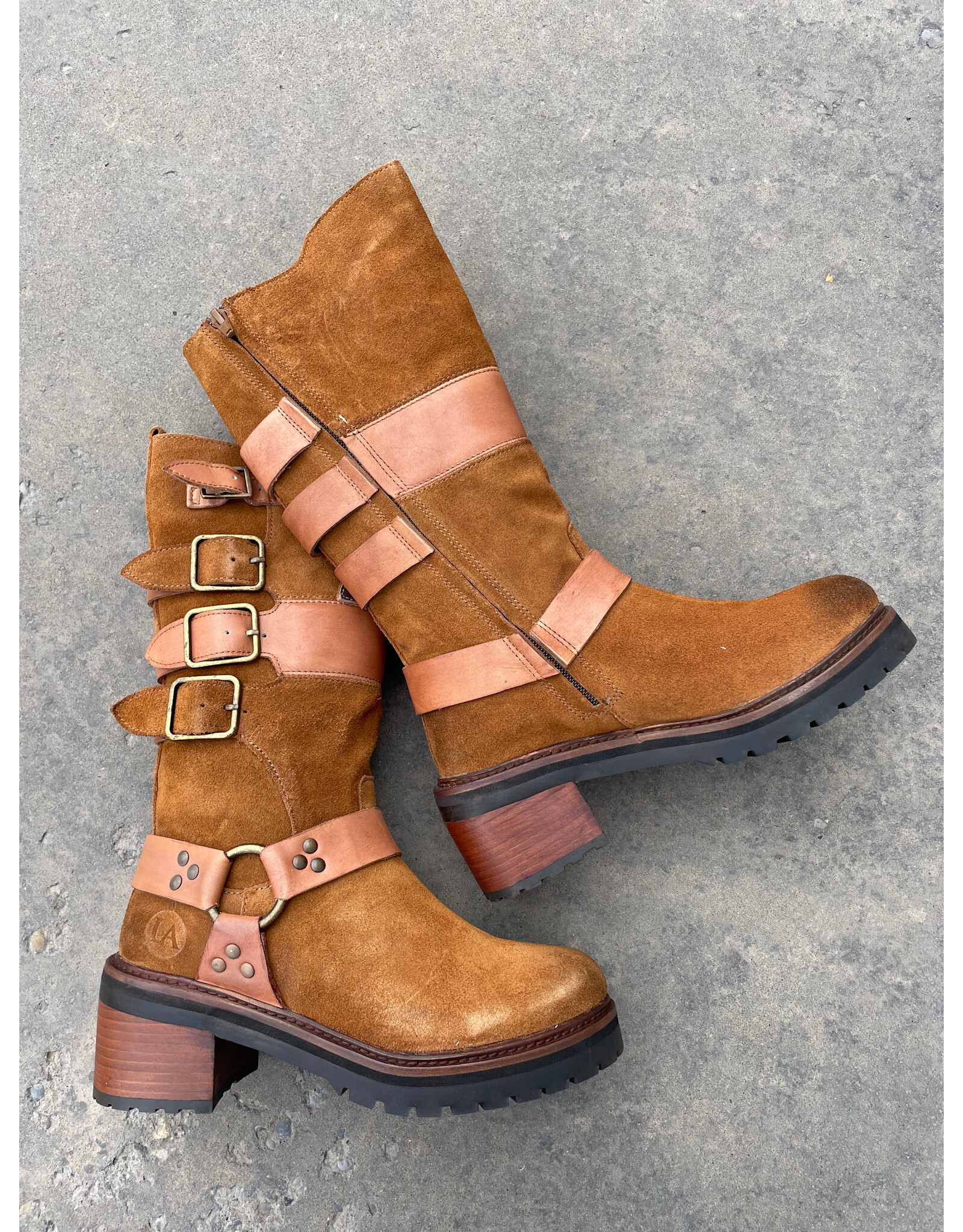 L'Orange L'Orange - Faith Tall Boot (Tan Suede)