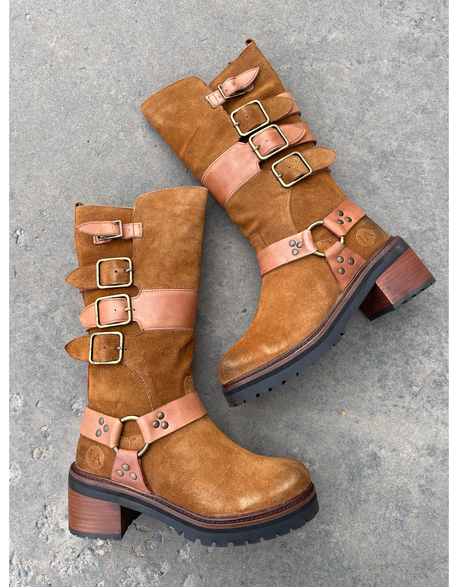 L'Orange L'Orange - Faith Tall Boot (Tan Suede)