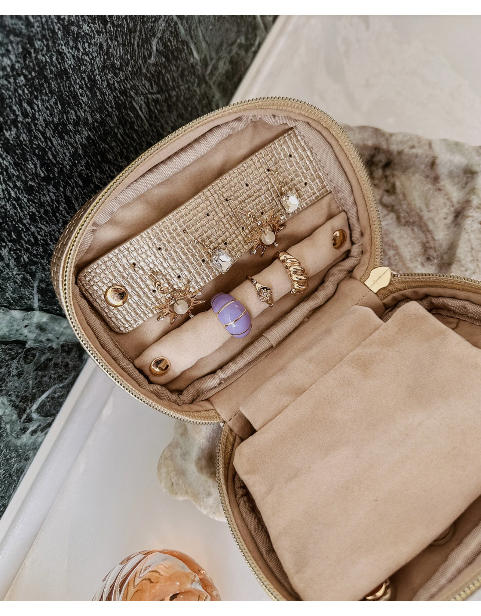 Louenhide Louenhide -  Rita Jewelry Case (Champagne)