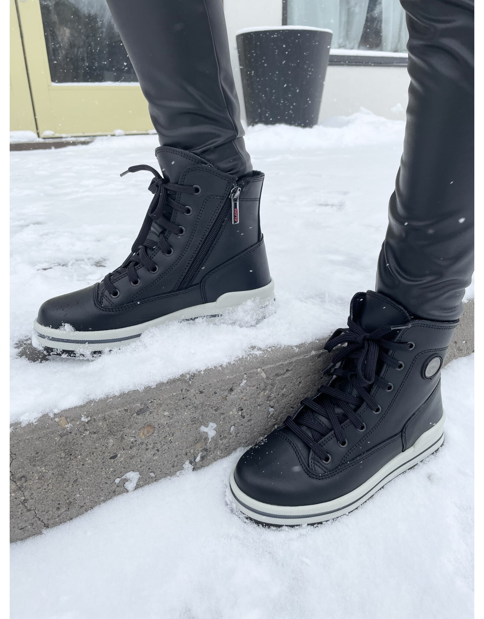 Olang Olang - Rita lace up winter boot (black)