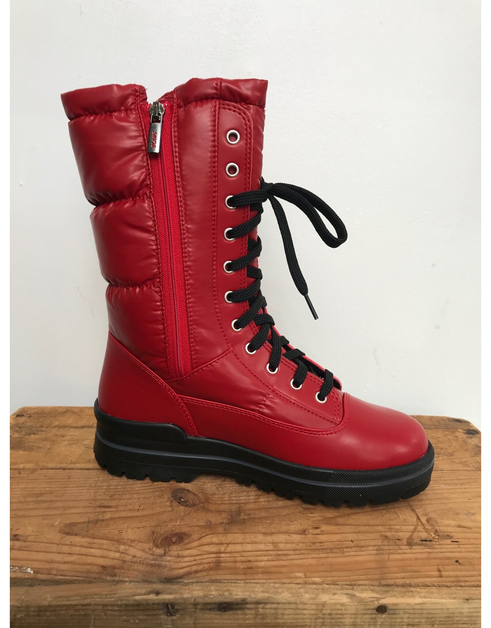 Olang Olang - Glamour Cleated Boots (Red)