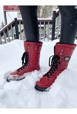Olang Olang - Glamour Cleated Boots (Red)