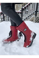 Olang Olang - Glamour Cleated Boots (Red)