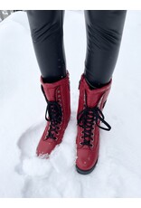 Olang Olang - Glamour Cleated Boots (Red)