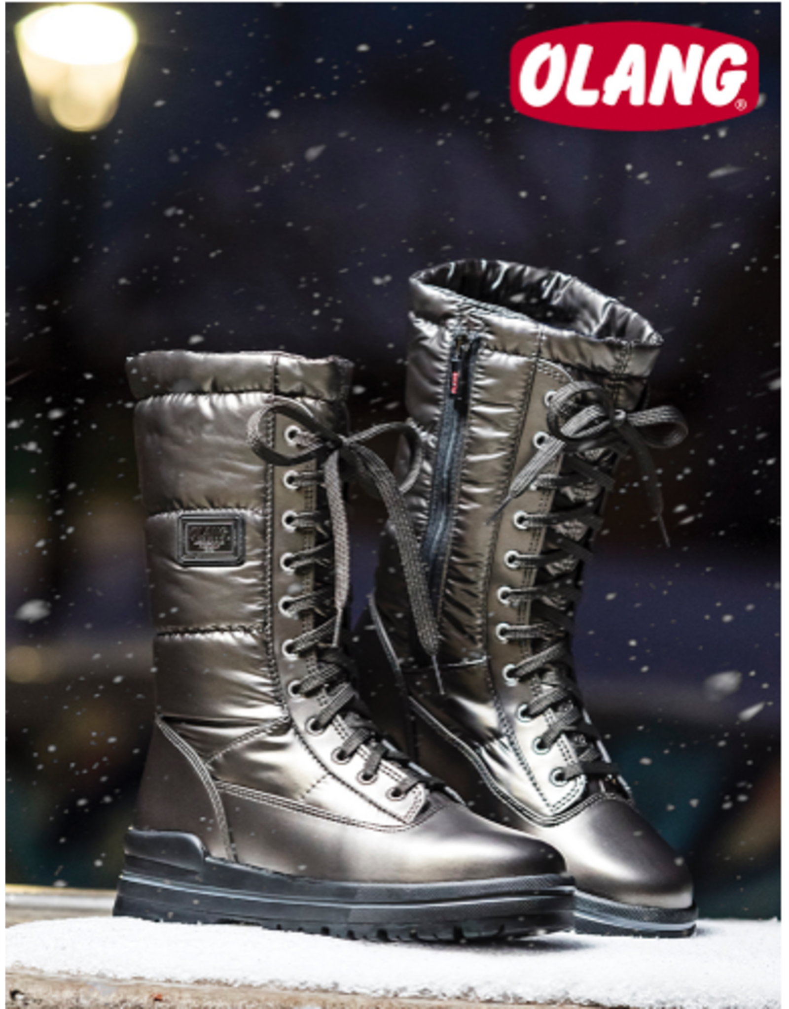 Olang Olang - Glamour Cleated Boots (Antracite)