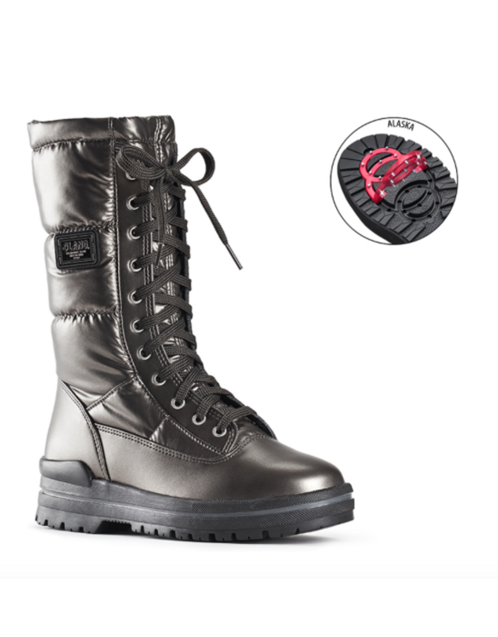 Olang Olang - Glamour Cleated Boots (Antracite)