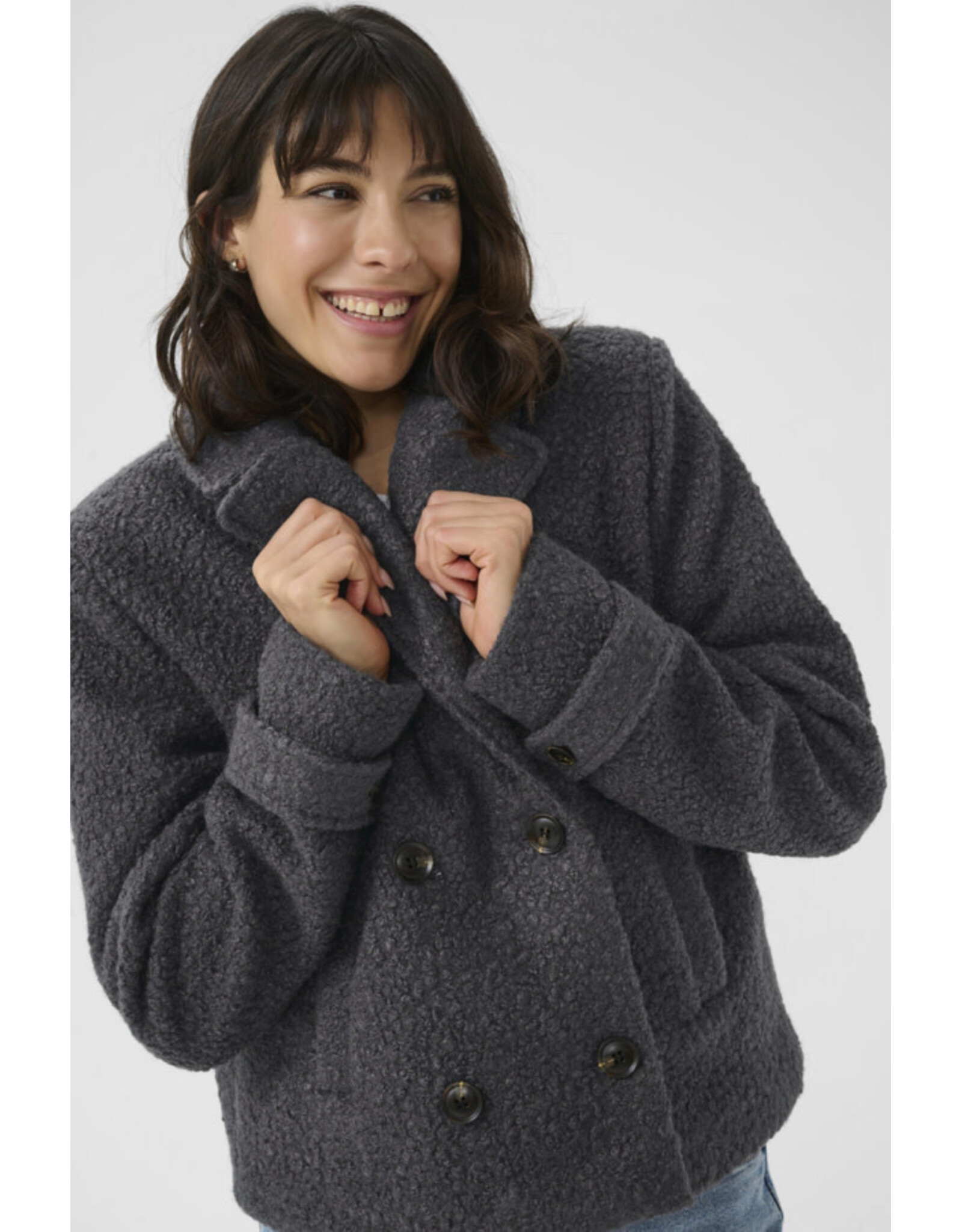 Kaffe Kaffe - Anne Jacket (Black Oyster)