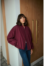Kaffe Kaffe - Lorena Bomber Jacket (Windsor Wine)