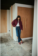 Kaffe Kaffe - Lorena Bomber Jacket (Windsor Wine)