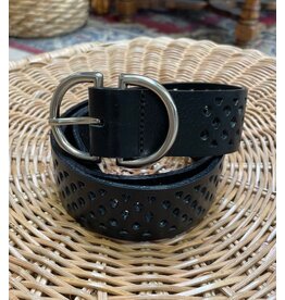 Medike Landes Medike Landes - Leather belt (27900 Black)