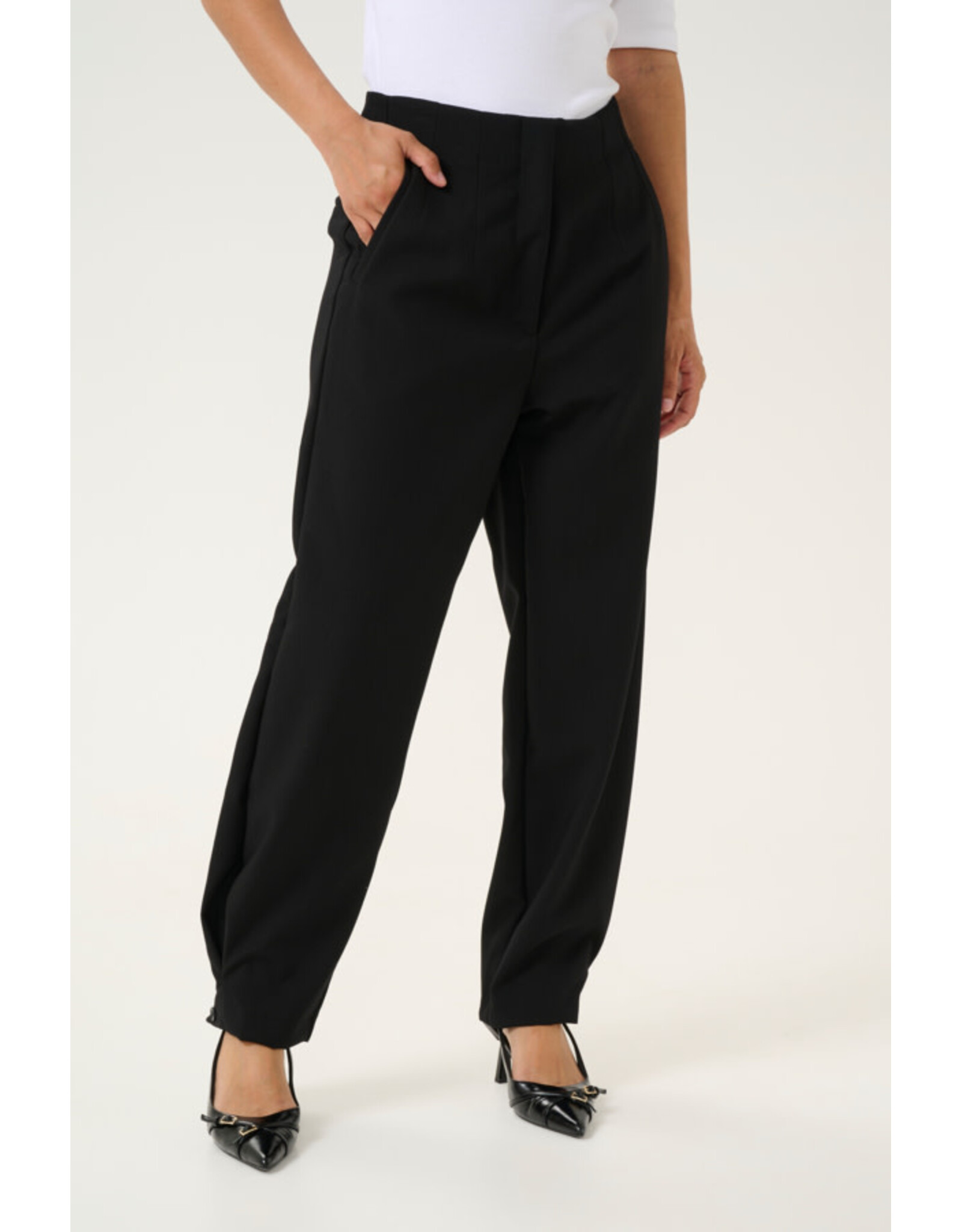 Kaffe Kaffe - Vitta Pants (Black Deep)