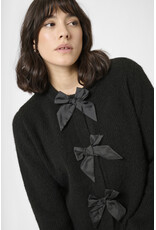 Kaffe Kaffe - May Bow Front Cardigan (Black)