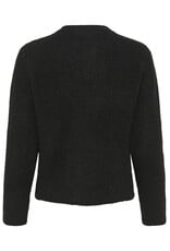 Kaffe Kaffe - May Bow Front Cardigan (Black)